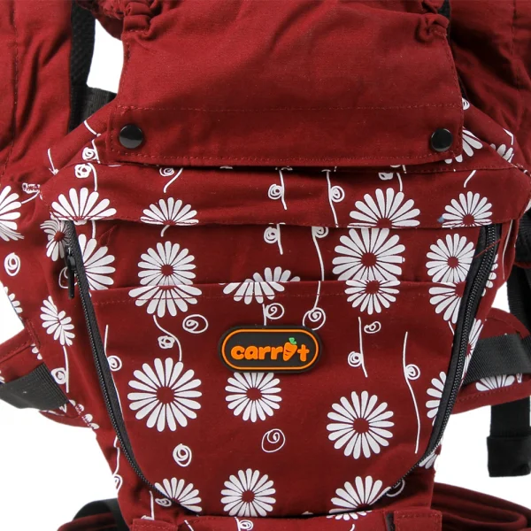 Địu ngồi Carrot in hoa, Đỏ