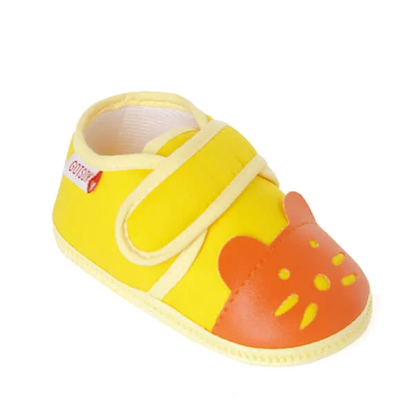 Giày tập đi bé gái S125020, Vàng