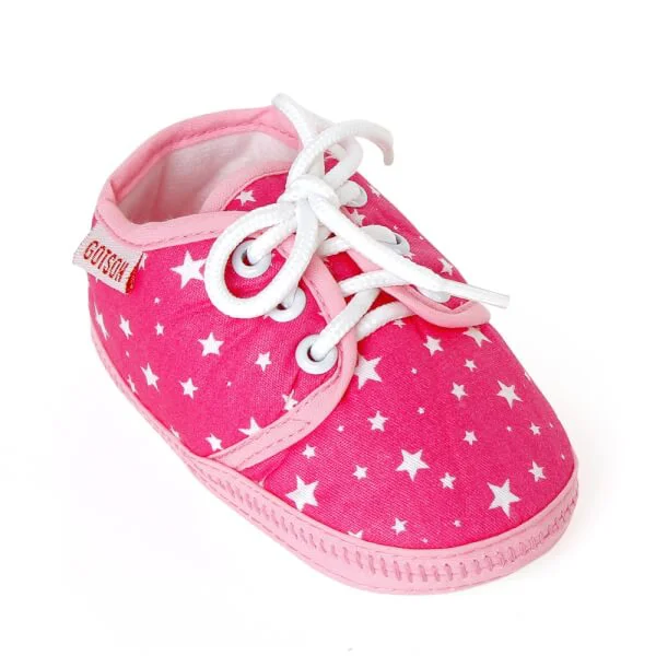 Giày tập đi bé gái S125021, Hồng