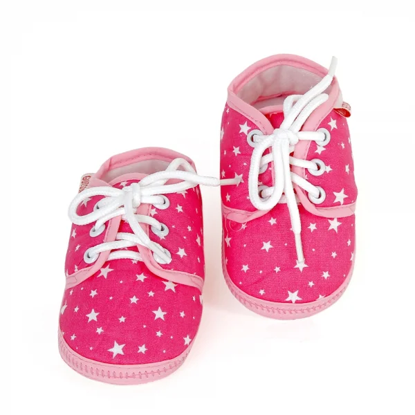 Giày tập đi bé gái S125021, Hồng