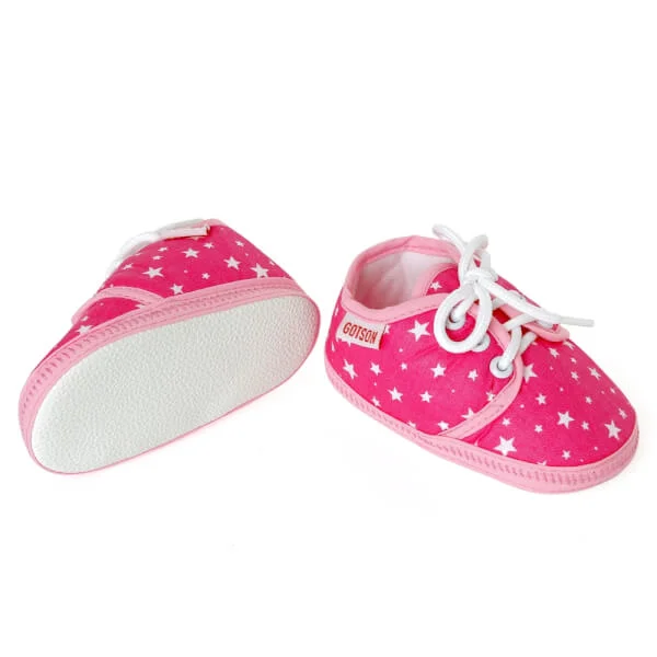 Giày tập đi bé gái S125021, Hồng