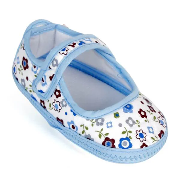 Giày tập đi bé gái S125025, Xanh Dương