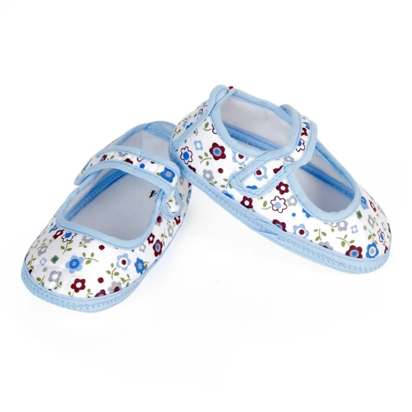 Giày tập đi bé gái S125025, Xanh Dương