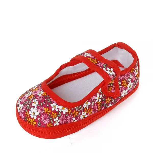 Giày tập đi bé gái S125025, Đỏ
