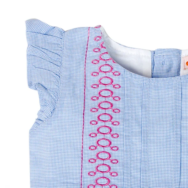 Đầm vải bé gái sát nách Carrot G125018