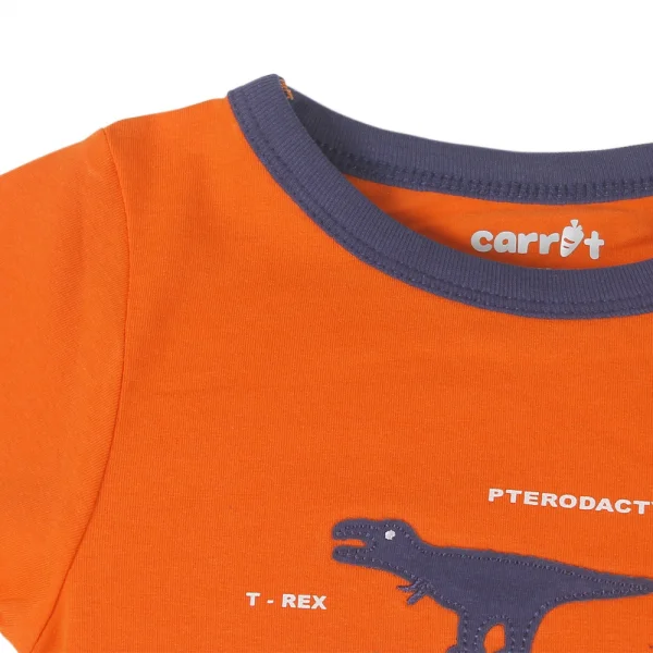 Bộ thun bé trai tay ngắn Carrot B125016