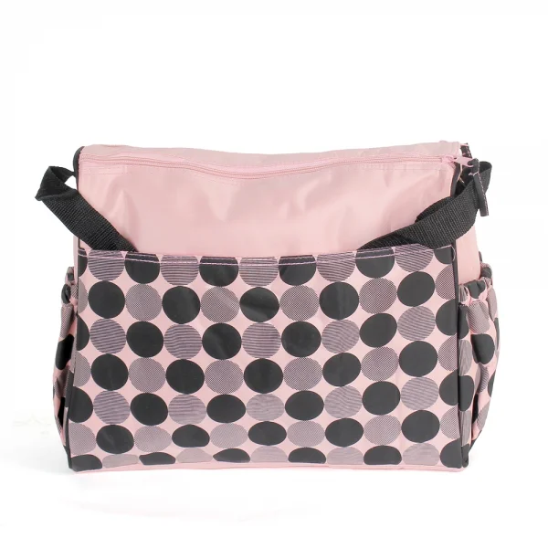 Túi đựng đồ cho Mẹ Carrot họa tiết chấm bi, Hồng