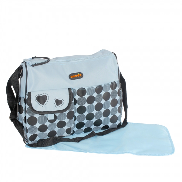 Túi đựng đồ cho Mẹ Carrot họa tiết chấm bi, Hồng