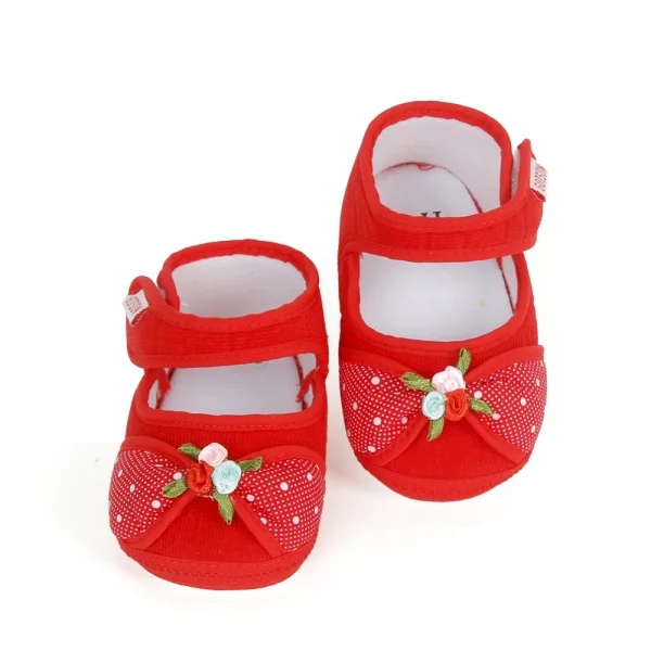 Giày tập đi bé gái S125027, Đỏ