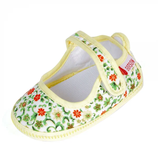 Giày tập đi bé gái S125025, Vàng