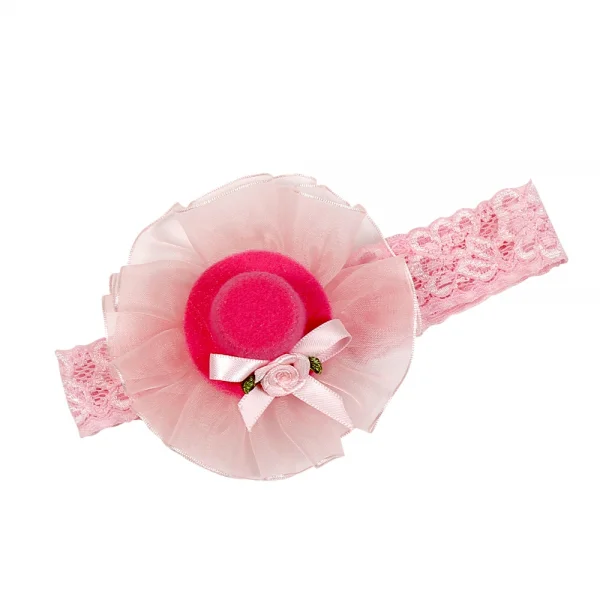 Băng đô ren Carrot A016025, Hồng