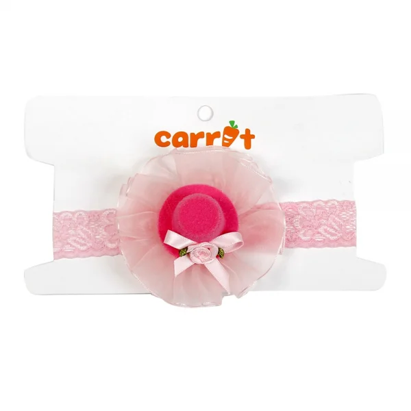 Băng đô ren Carrot A016025, Hồng