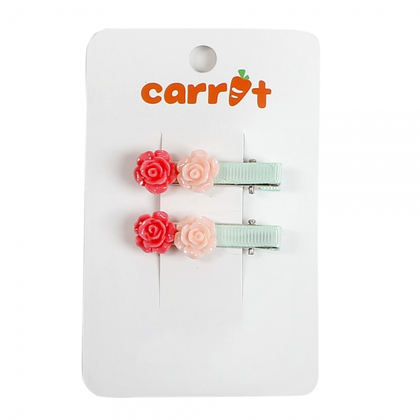 Cặp kẹp Carrot A016027, Hồng