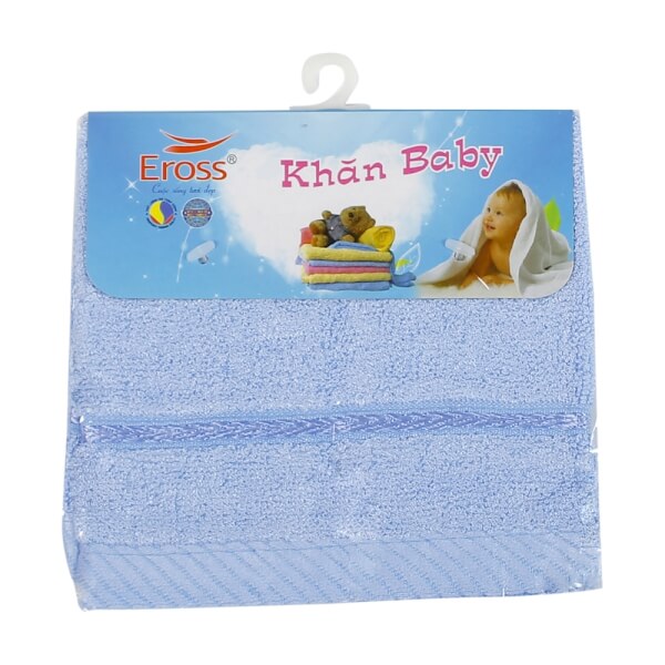 Khăn mặt trẻ em Eross ES06 28x30cm, Hồng