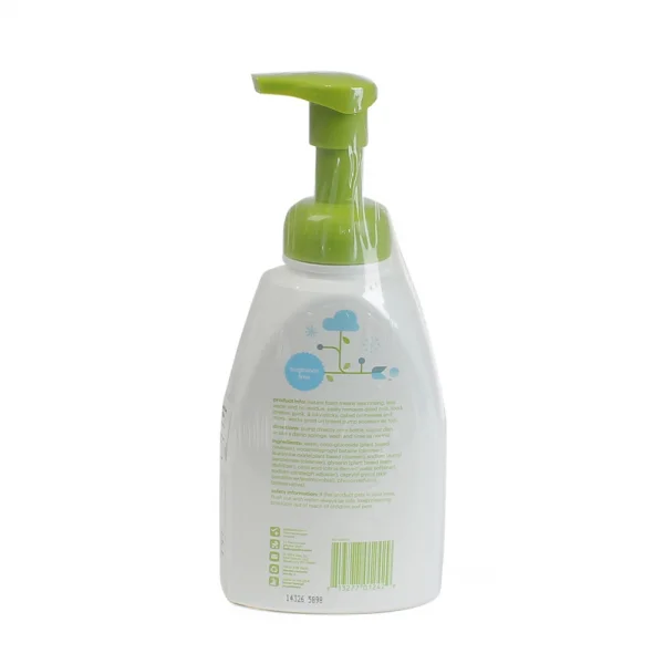 Nước rửa bình sữa tạo bọt Babyganics 473 ml