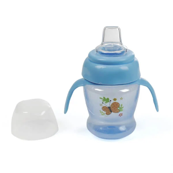 Cốc tập uống núm silicone Ami 150ml, 55402 (Xanh)