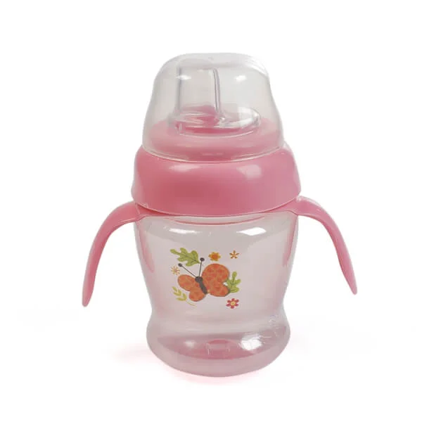 Cốc tập uống núm silicone Ami 150ml,  55402 (Hồng)