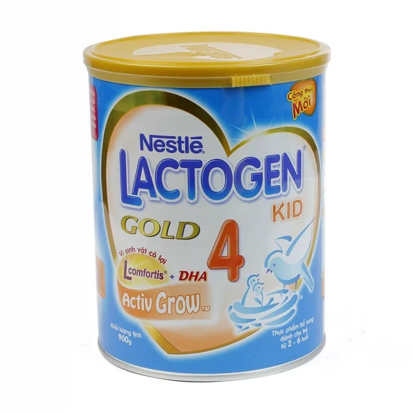 Sữa bột Lactogen Gold 4, 2-6 tuổi, 900g