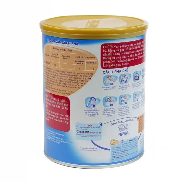 Sữa bột Lactogen Gold 4, 2-6 tuổi, 900g