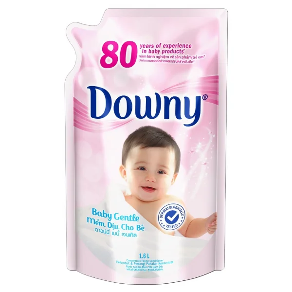 Nước xả Downy mềm vải cho bé túi 1500ML X6