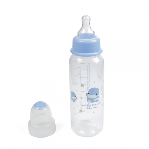 Bình sữa nhựa PP không BPA Kuku, KU5919, 240ml Hồng