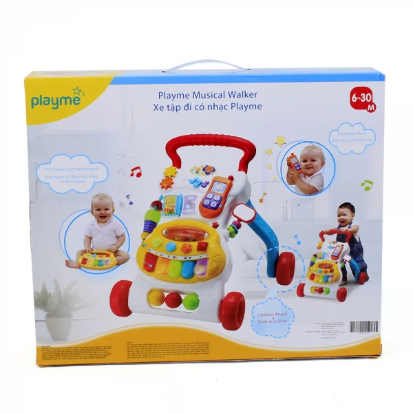 Xe tập đi có nhạc PlayMe 0804-NL