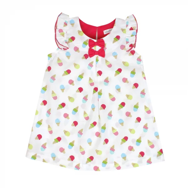 Đầm vải bé gái Laluna G046003
