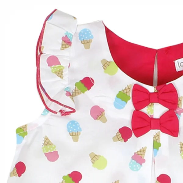 Đầm vải bé gái Laluna G046003