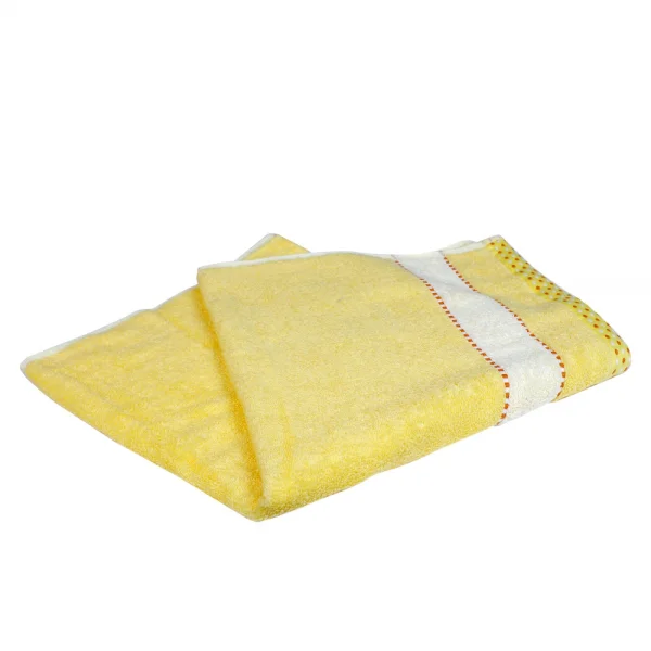 Khăn lông Mollis 60x120 vàng, BMX7