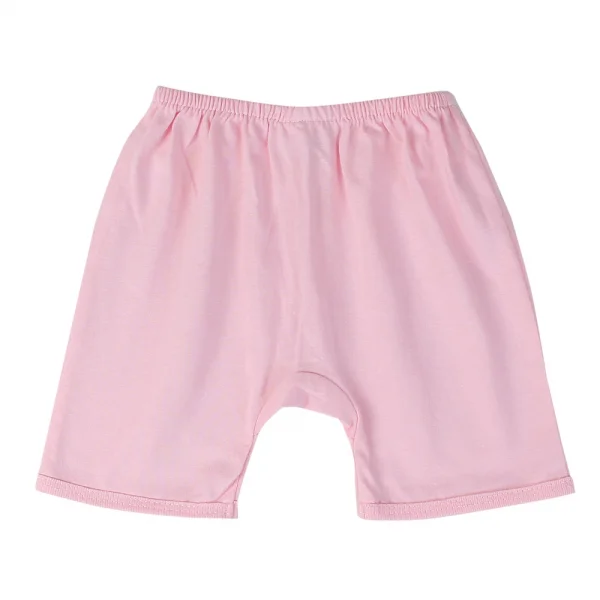 Quần sơ sinh ngắn Laluna SGL Hồng