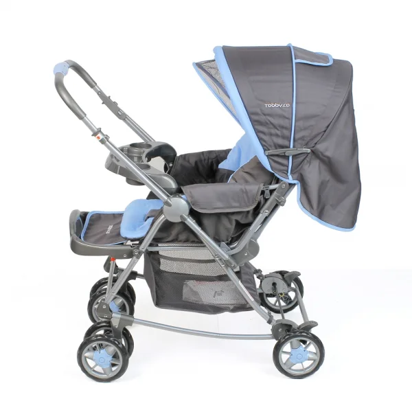 Xe đẩy bập bênh hai chiều Tobby Safari bò con