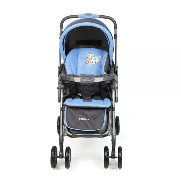 Xe đẩy bập bênh hai chiều Tobby Safari bò con