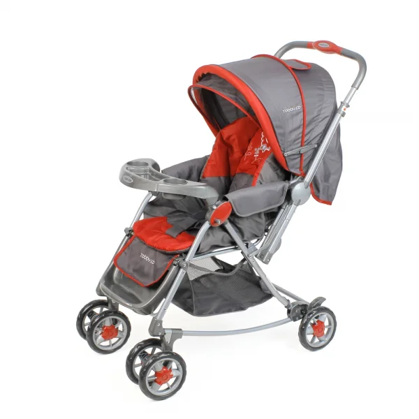 Xe đẩy bập bênh hai chiều Tobby Safari bò con