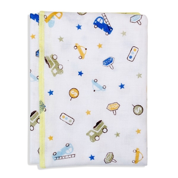 Khăn gạc cao cấp in hình Carrot 75x85cm