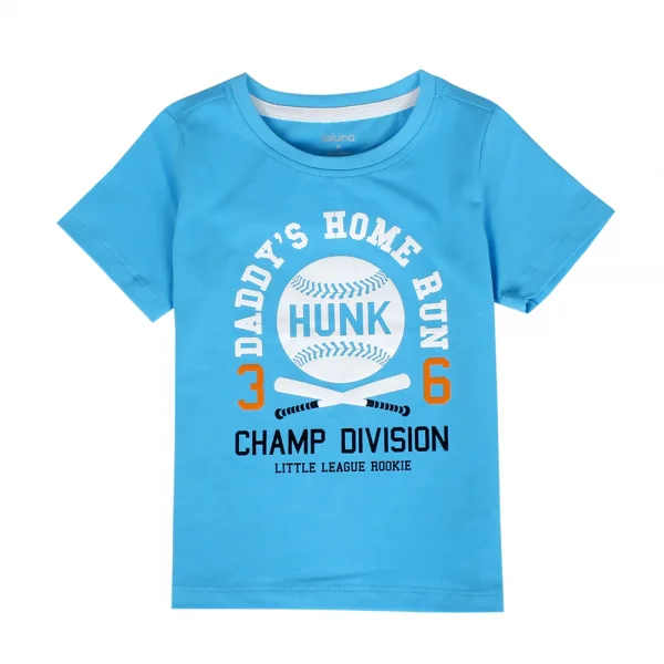 Áo thun bé trai tay ngắn Laluna B056014