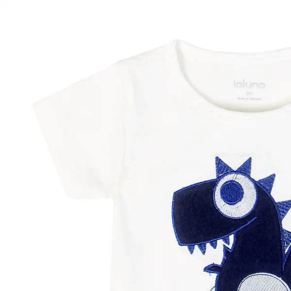 Áo thun bé trai tay ngắn Laluna B056003