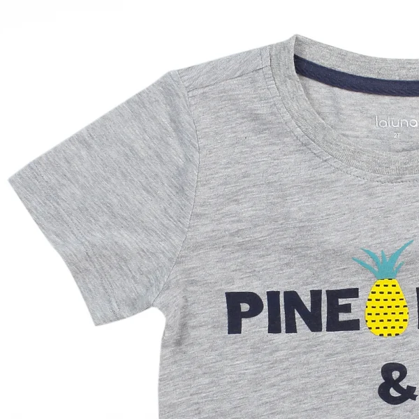 Áo thun bé trai tay ngắn Laluna B066001