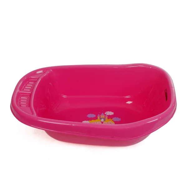 Thau tắm trẻ em Nanny 3073/PK Hồng
