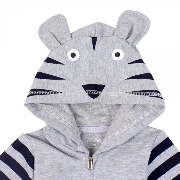 Áo khoác thun bé trai Laluna B056032