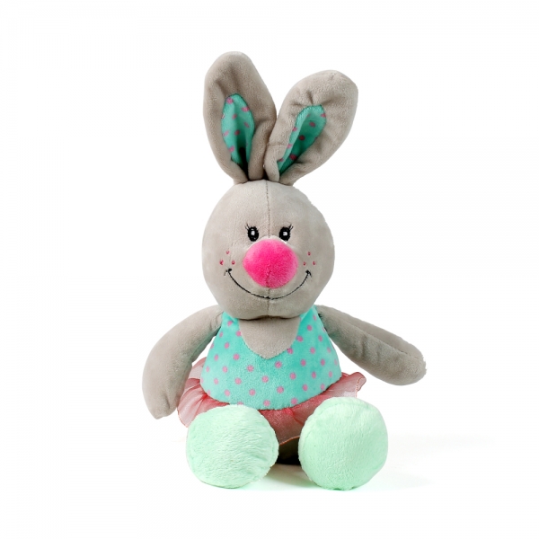 Gấu bông Thỏ con gái mũi hồng Carrot D5175T2