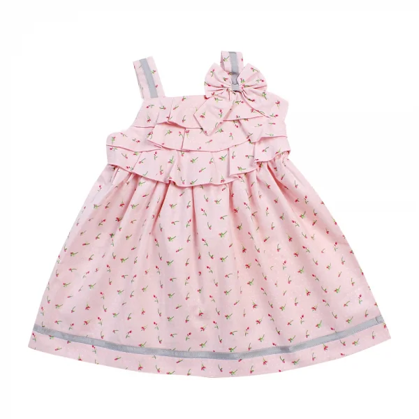 Đầm vải bé gái Laluna G066009