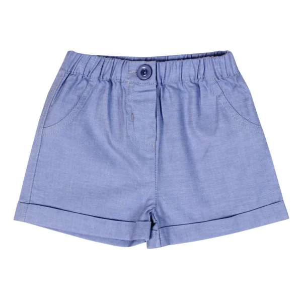 Bộ vải bé gái ngắn Laluna G066006