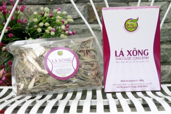 Lá xông thảo dược Cung Đình