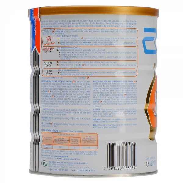 Sữa bột Similac IQ 4, 3-6 tuổi, 900g