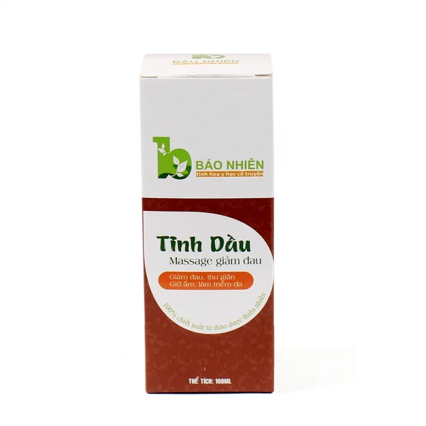 Tinh dầu massage giảm đau Bảo Nhiên