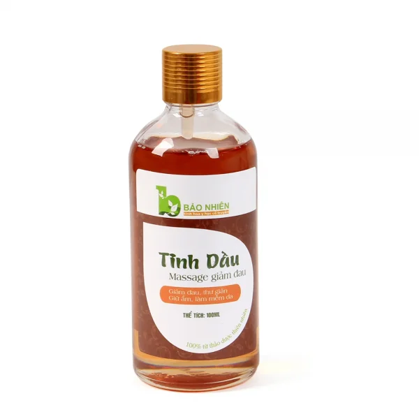 Tinh dầu massage giảm đau Bảo Nhiên