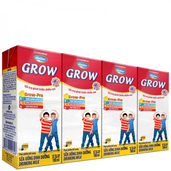 Sữa Uống Dinh Dưỡng Nhãn Hiệu Dielac Grow 180ml