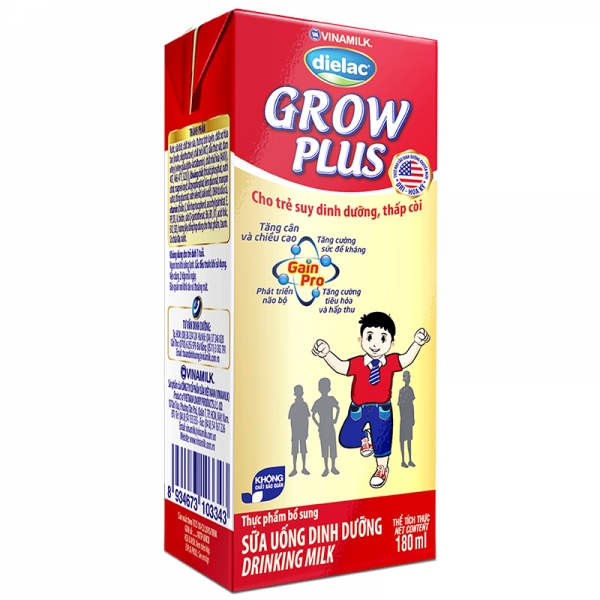 Sữa bột uống dinh dưỡng - Dielac Grow Plus 180ml