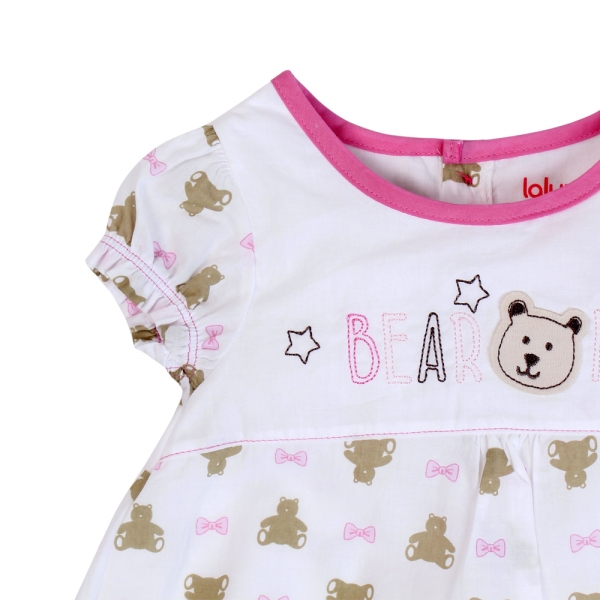 Đầm bé gái Wonderchild I096036 (3M, Hồng)
