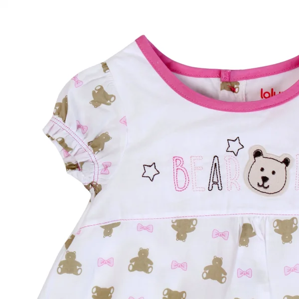 Đầm bé gái Wonderchild I096036 (3M, Hồng)